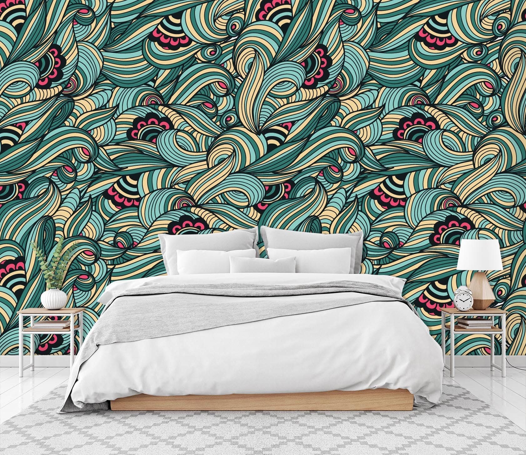 3D Pattern Sea 295 Wallpaper AJ Wallpaper 