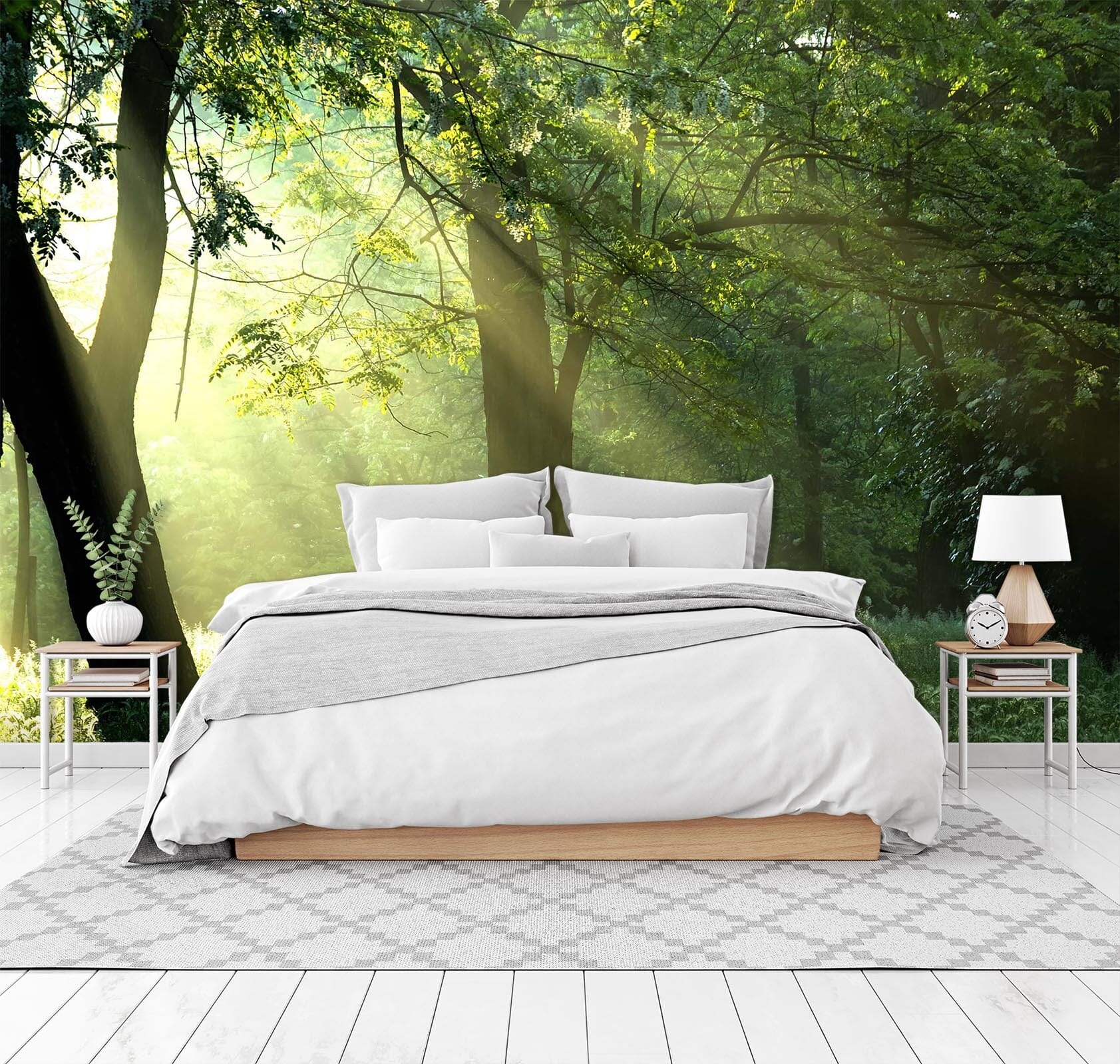 3D Forest Green Grass 065 Wall Murals Wallpaper AJ Wallpaper 2 