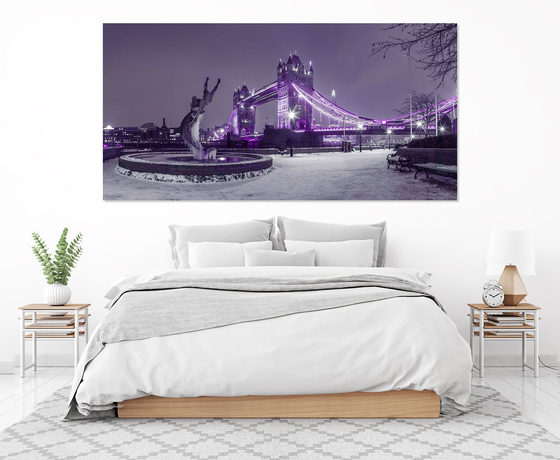 3D Purple Lights 045 Assaf Frank Wall Sticker Wallpaper AJ Wallpaper 2 