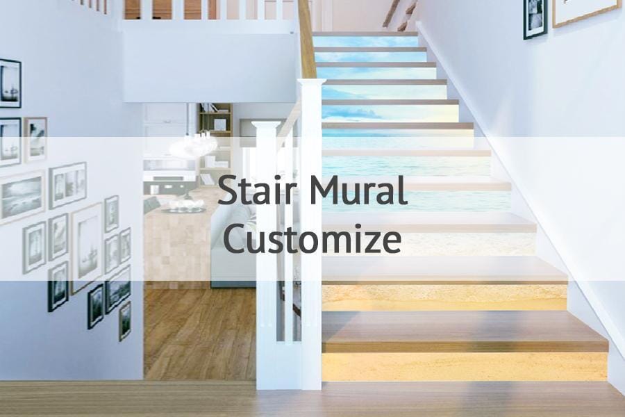Customize Stair Mural Wallpaper AJ Wallpaper 