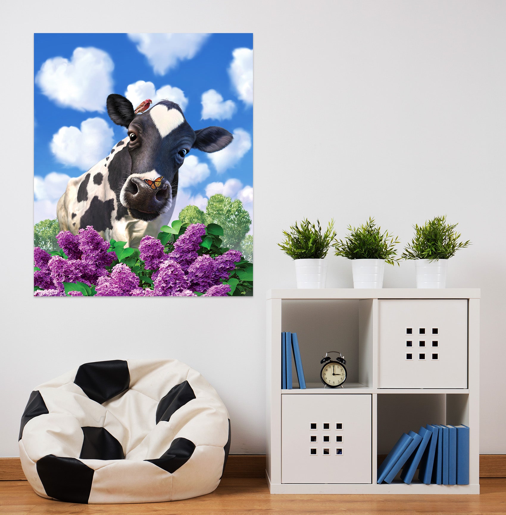 3D Cows 85196 Jerry LoFaro Wall Sticker