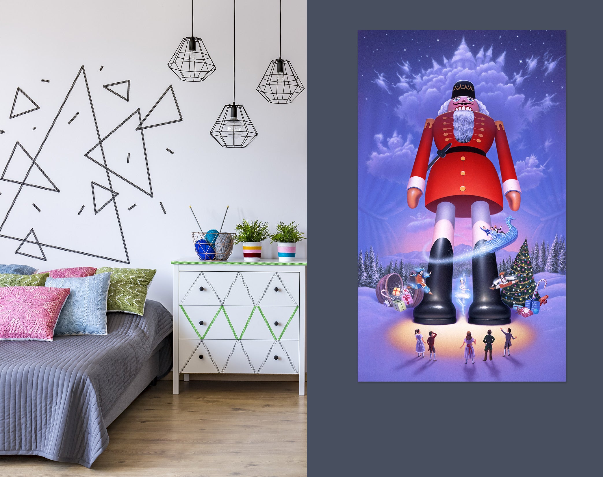 3D Nutcracker 85200 Jerry LoFaro Wall Sticker