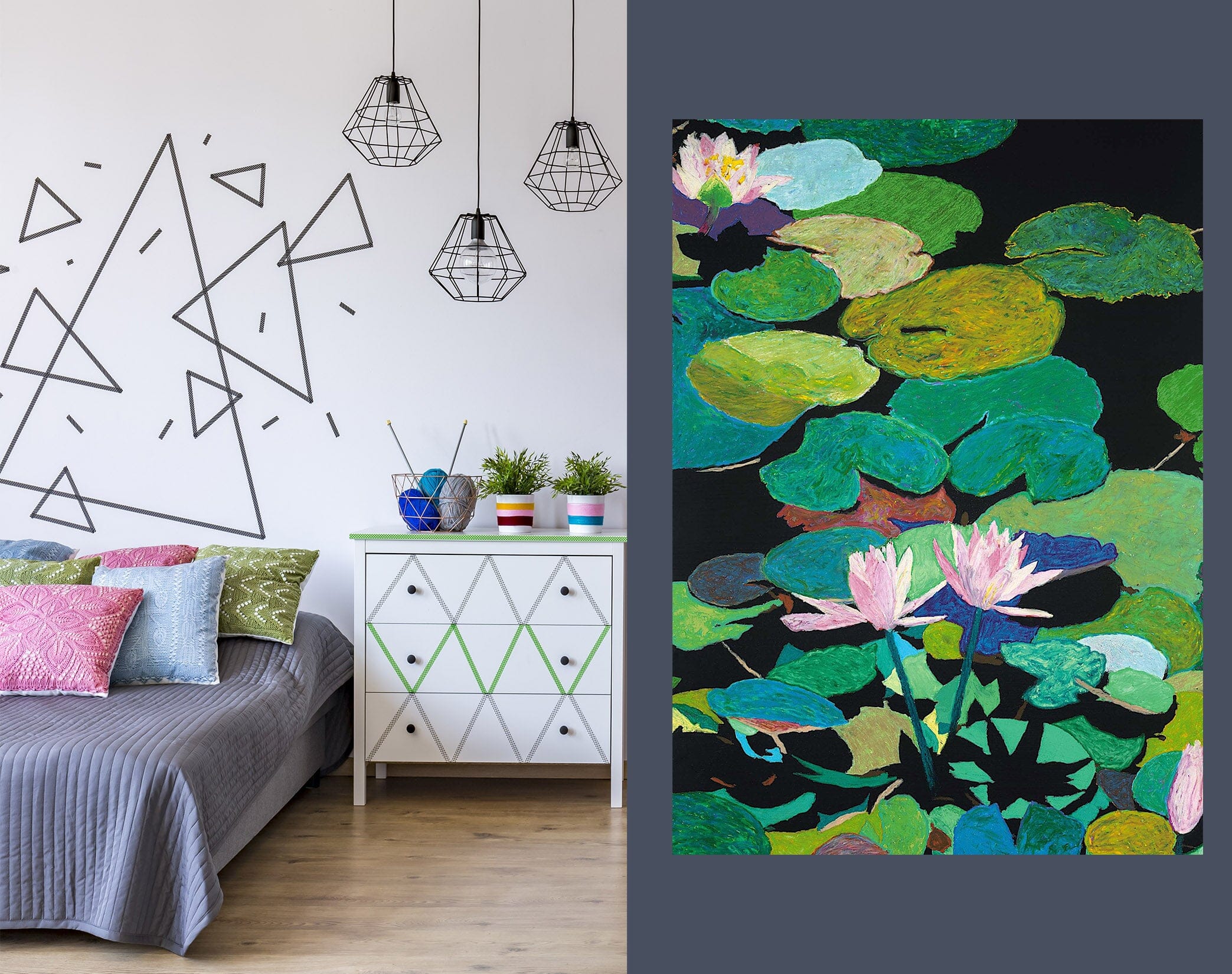 3D Pink Lotus 296 Allan P. Friedlander Wall Sticker Wallpaper AJ Wallpaper 2 
