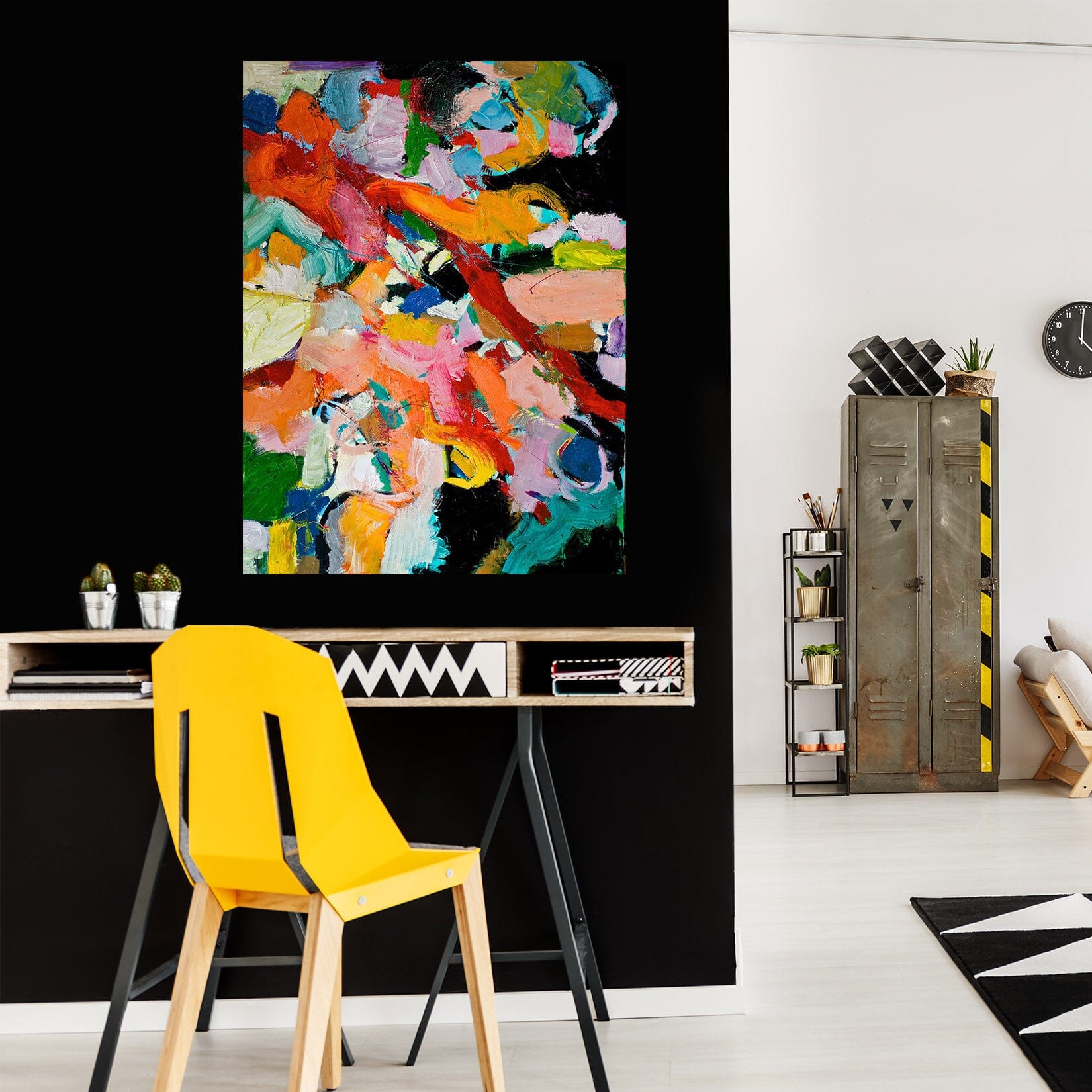 3D Color Graffiti 029 Allan P. Friedlander Wall Sticker Wallpaper AJ Wallpaper 2 