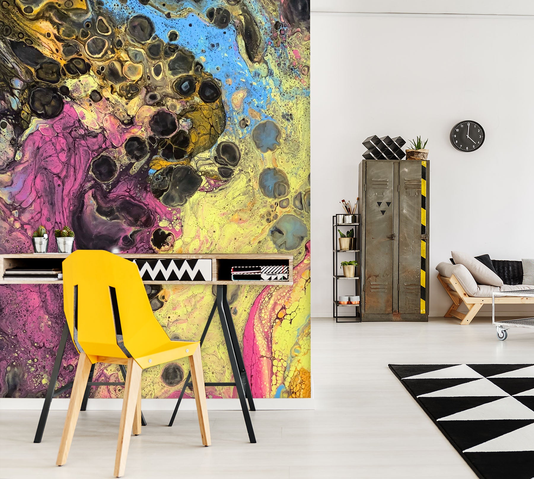 3D Colorful 40043 Valerie Latrice Wall Mural Wall Murals