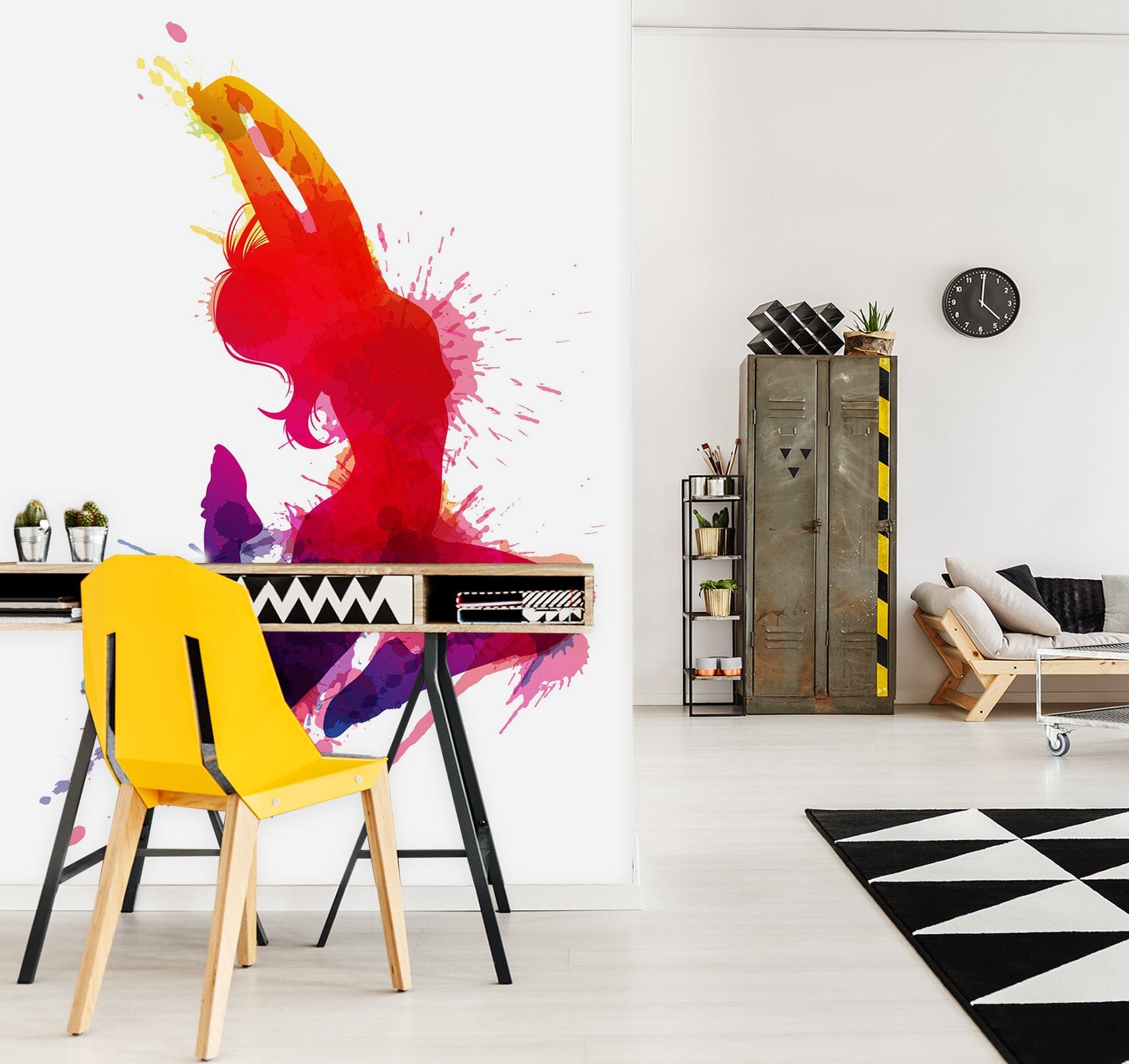 3D Woman Dancing 1005 Wall Murals Wallpaper AJ Wallpaper 2 