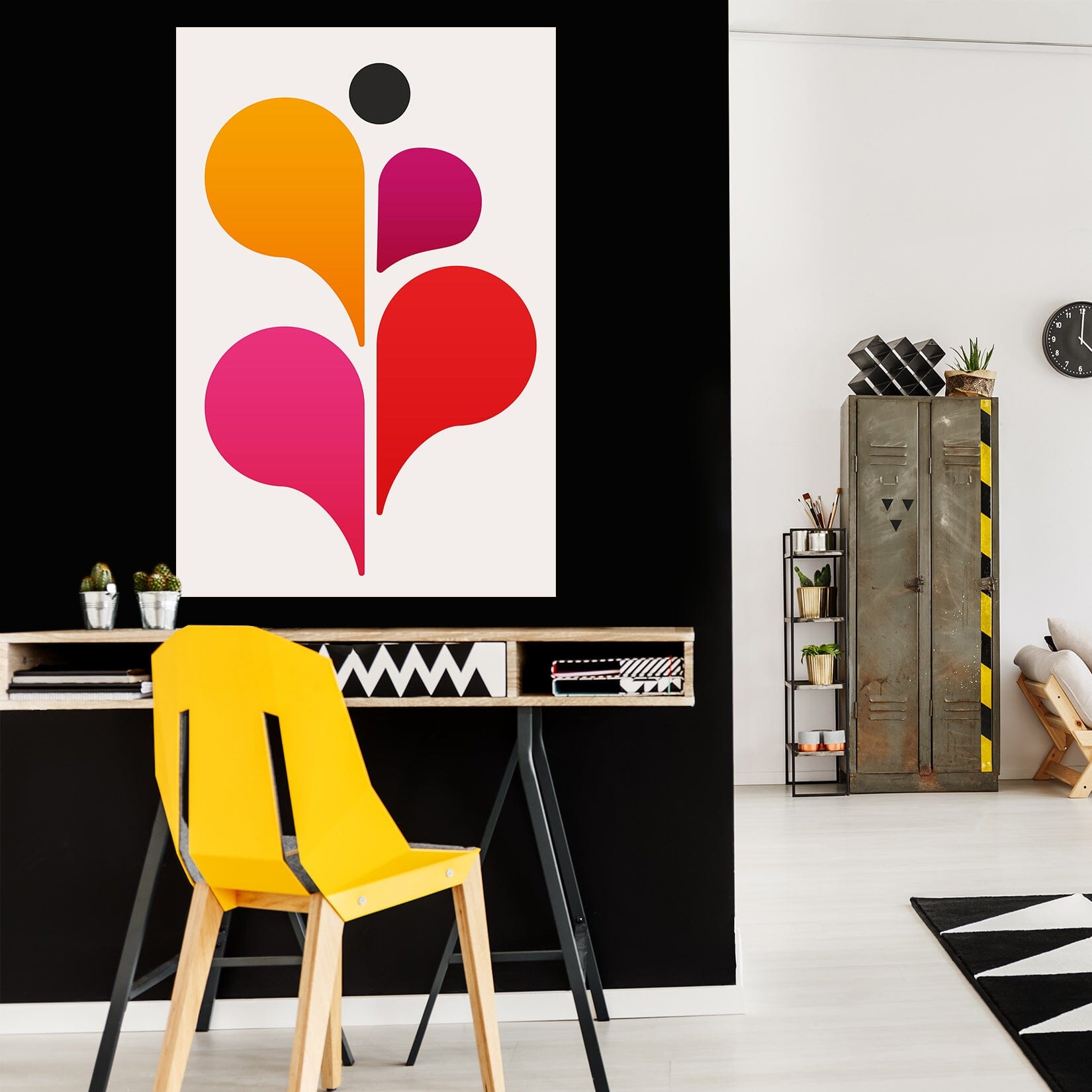 3D Color Pattern 103 Boris Draschoff Wall Sticker Wallpaper AJ Wallpaper 2 