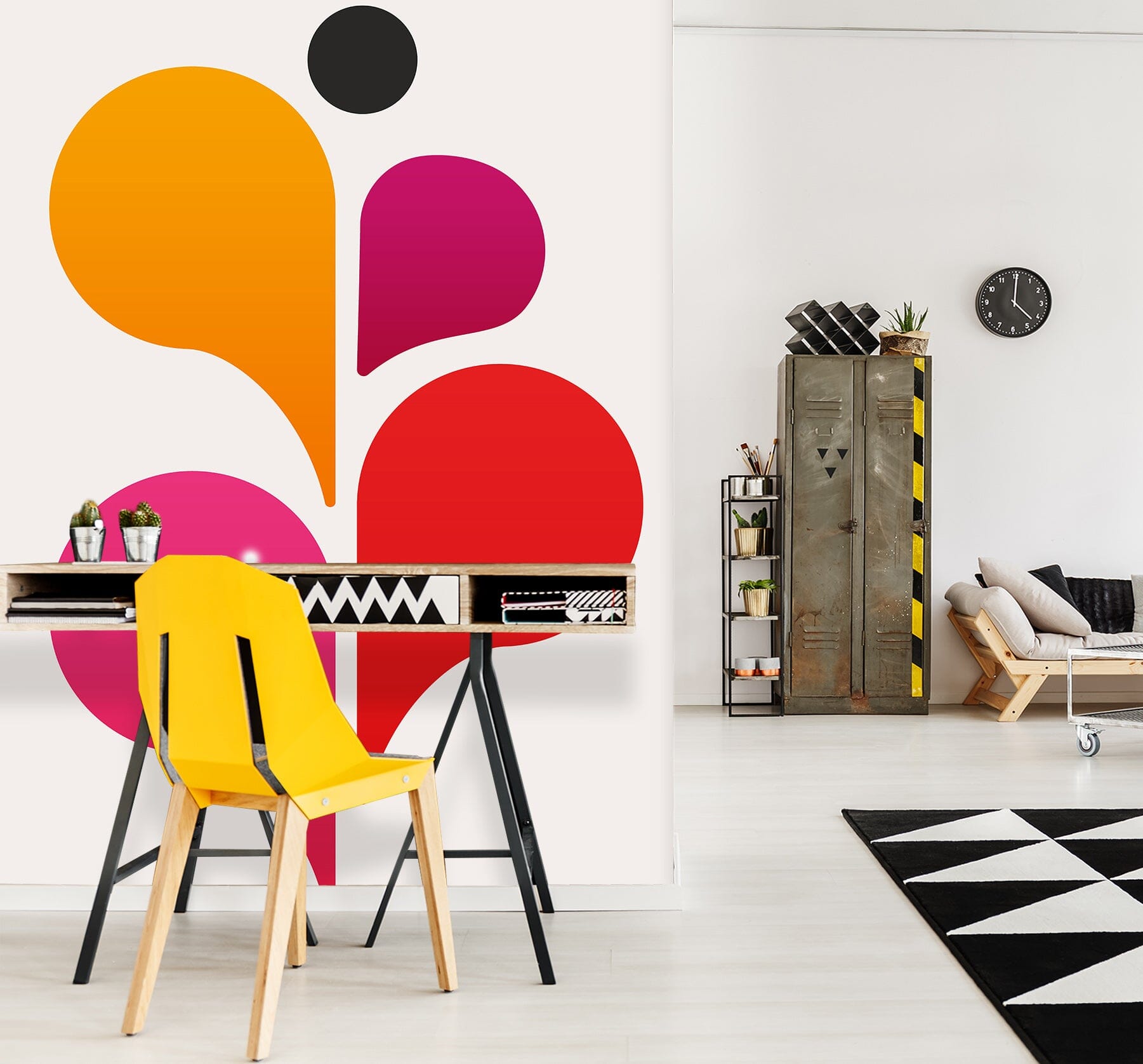 3D Color Pattern 1403 Boris Draschoff Wall Mural Wall Murals Wallpaper AJ Wallpaper 2 