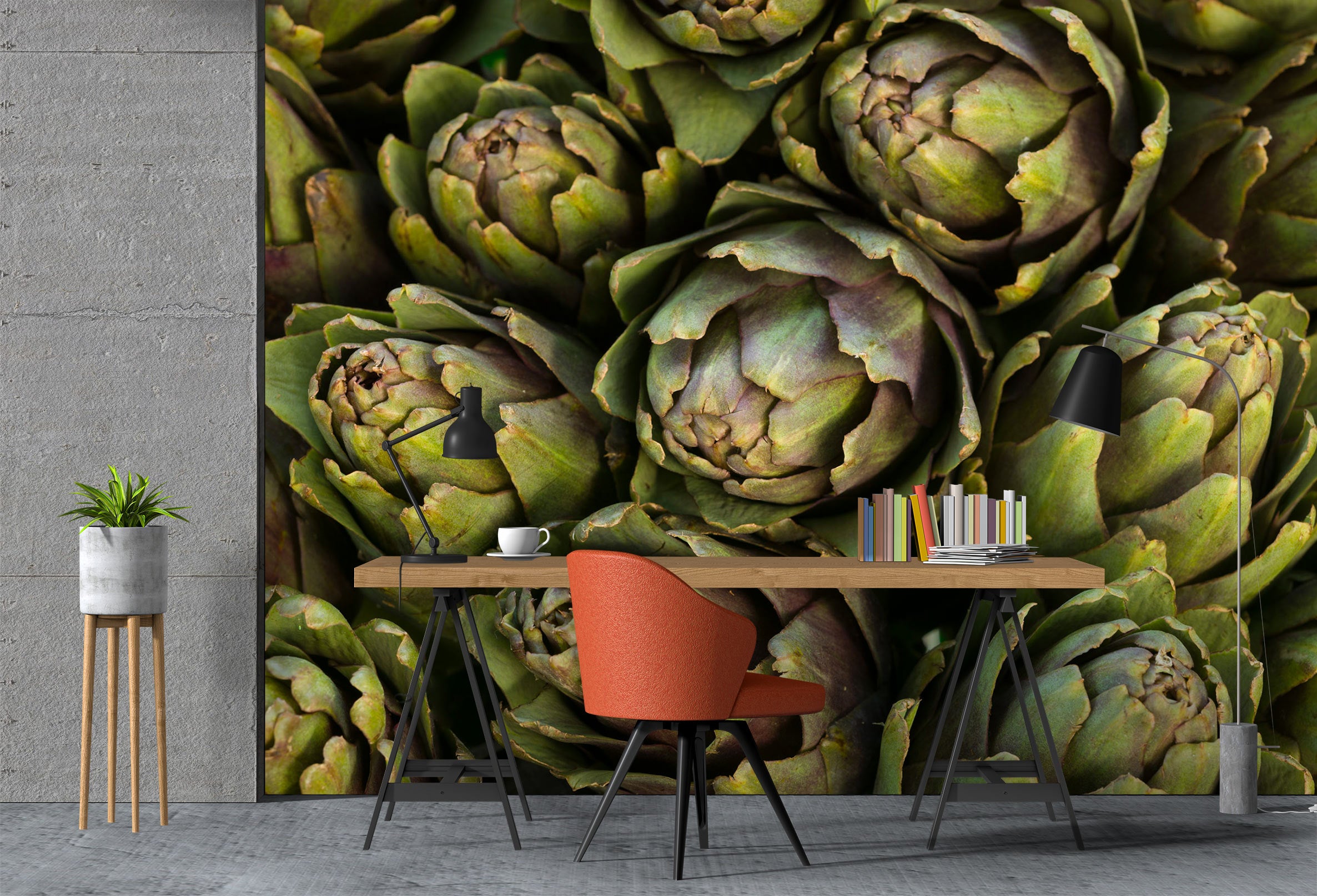 3D Green Plants 6256 Assaf Frank Wall Mural Wall Murals