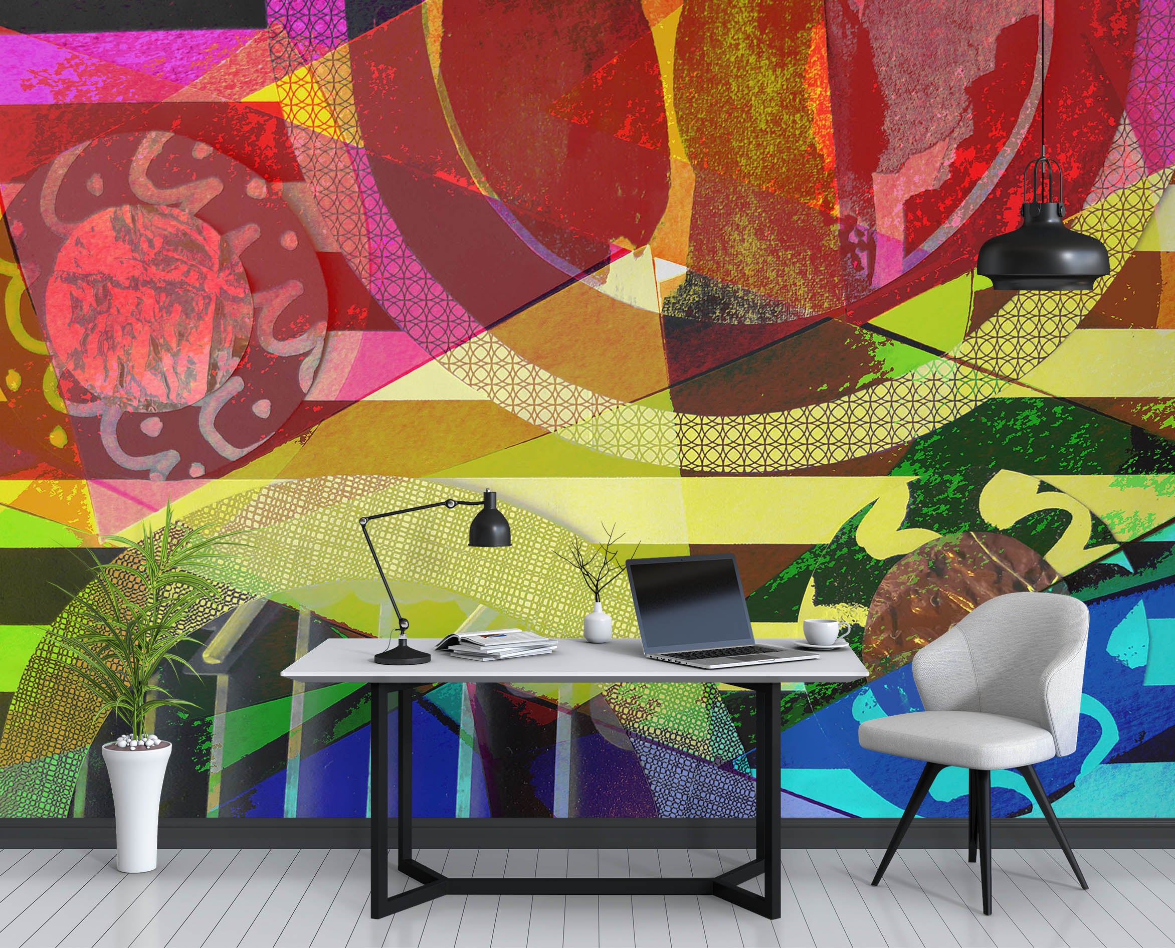3D Color Texture 19118 Shandra Smith Wall Mural Wall Murals