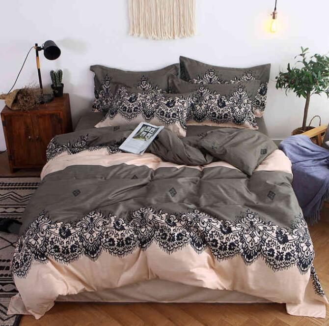 3D Brown Pattern 8120 Bed Pillowcases Quilt