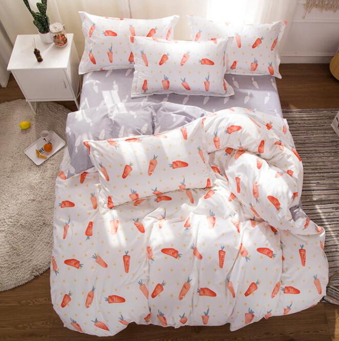 3D Baby Carrot 8164 Bed Pillowcases Quilt