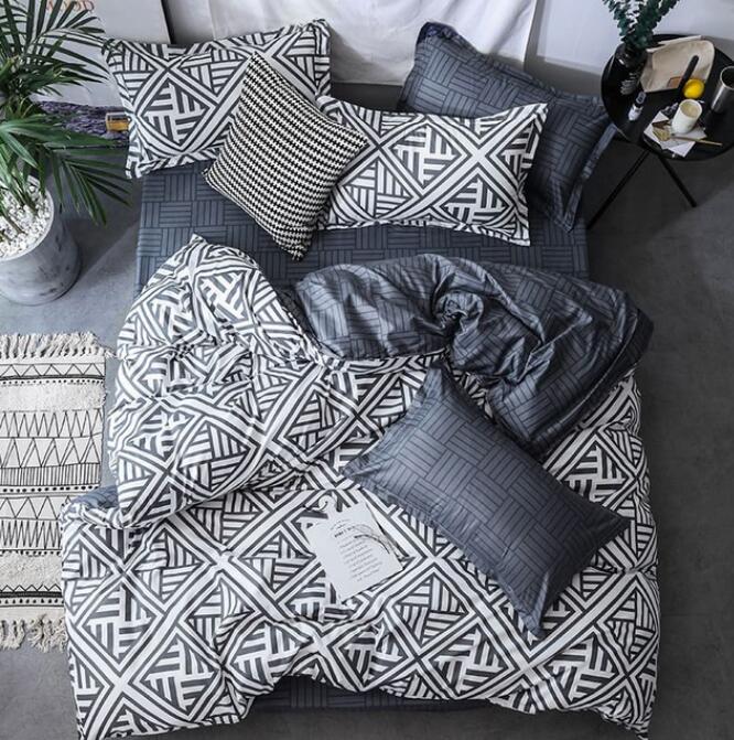 3D Stripe 8126 Bed Pillowcases Quilt