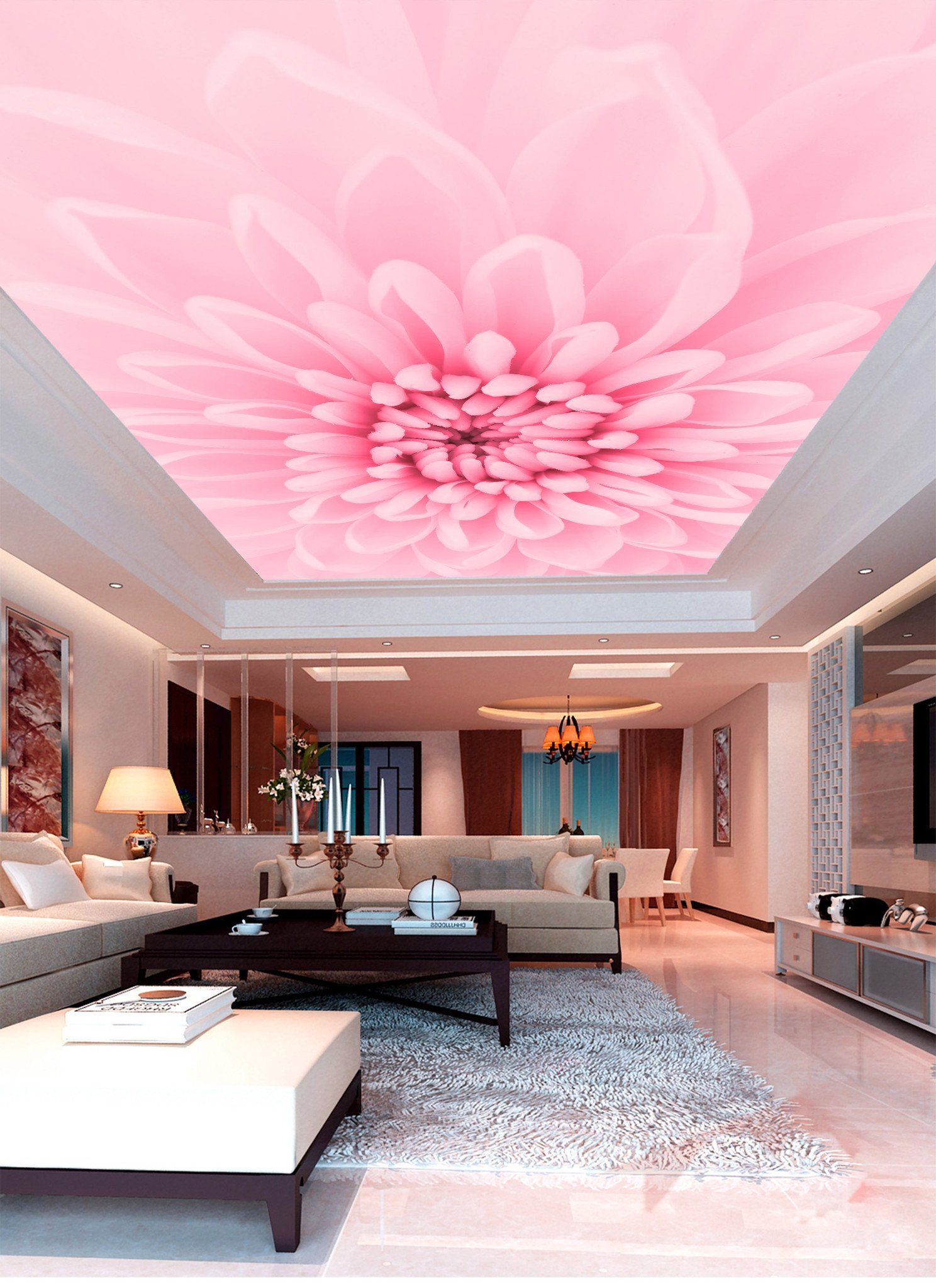 Pink Blooming Flower Wallpaper AJ Wallpaper 