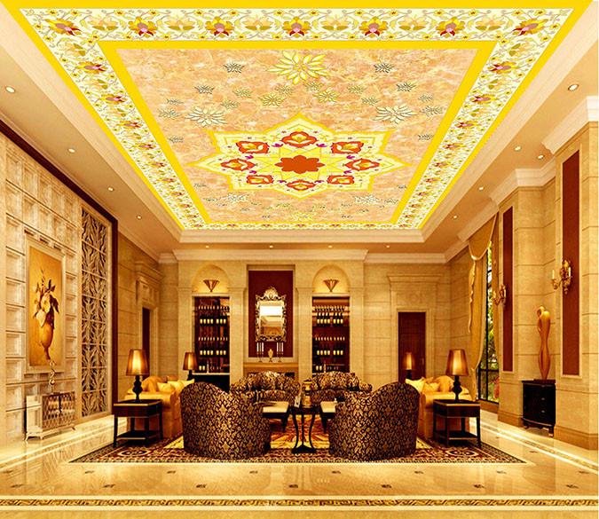 Bright Flowers Patterns Wallpaper AJ Wallpaper 