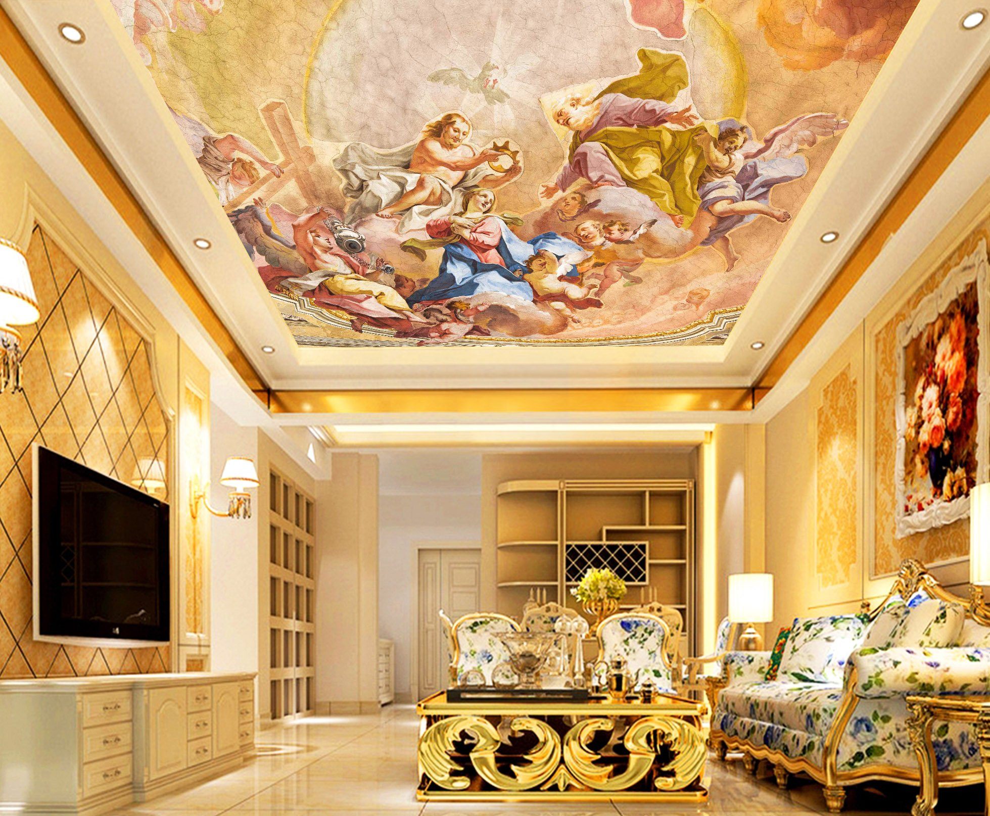 Doodle Angel Crown 074 Wallpaper AJ Wallpaper 