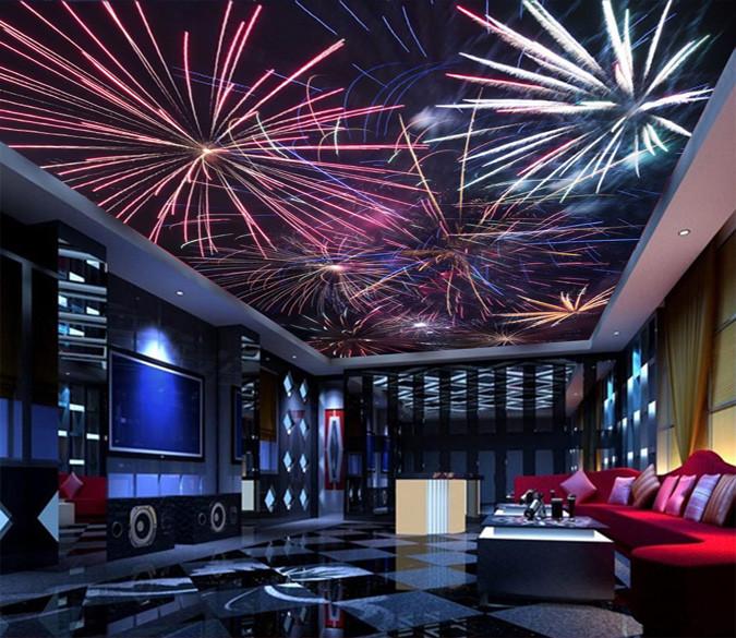 Blooming Beautiful Fireworks Wallpaper AJ Wallpaper 