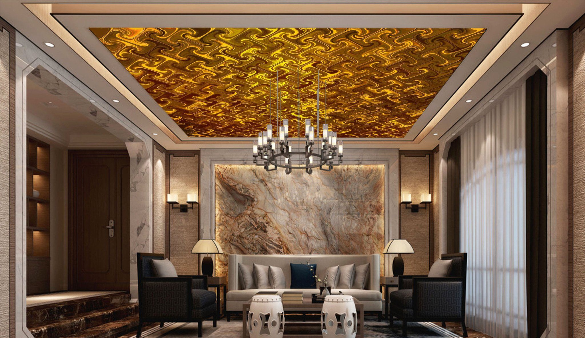 Stylish Irregular Patterns Wallpaper AJ Wallpaper 