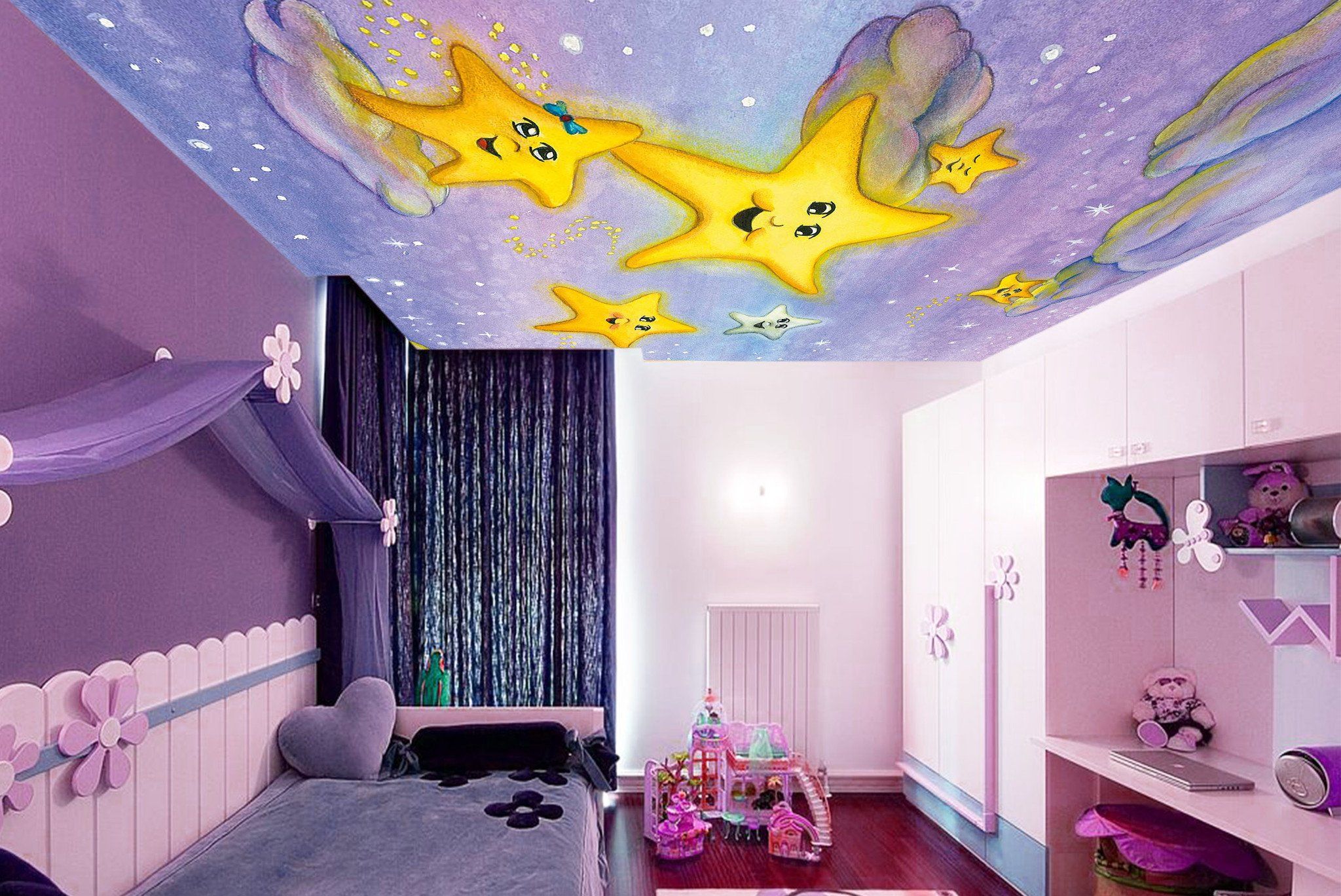 Smiling Stars Wallpaper AJ Wallpaper 