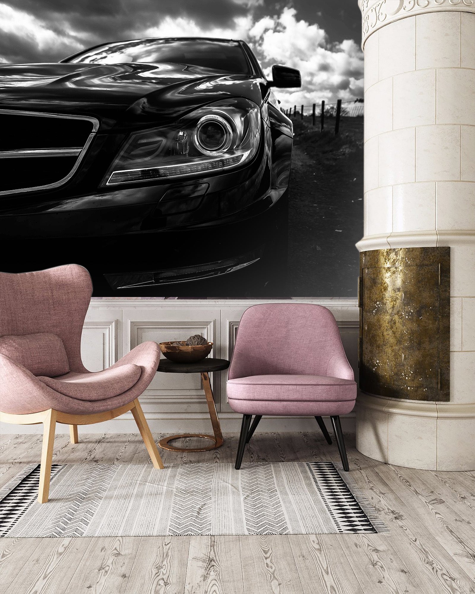 3D Auto Automobile 100 Vehicle Wall Murals