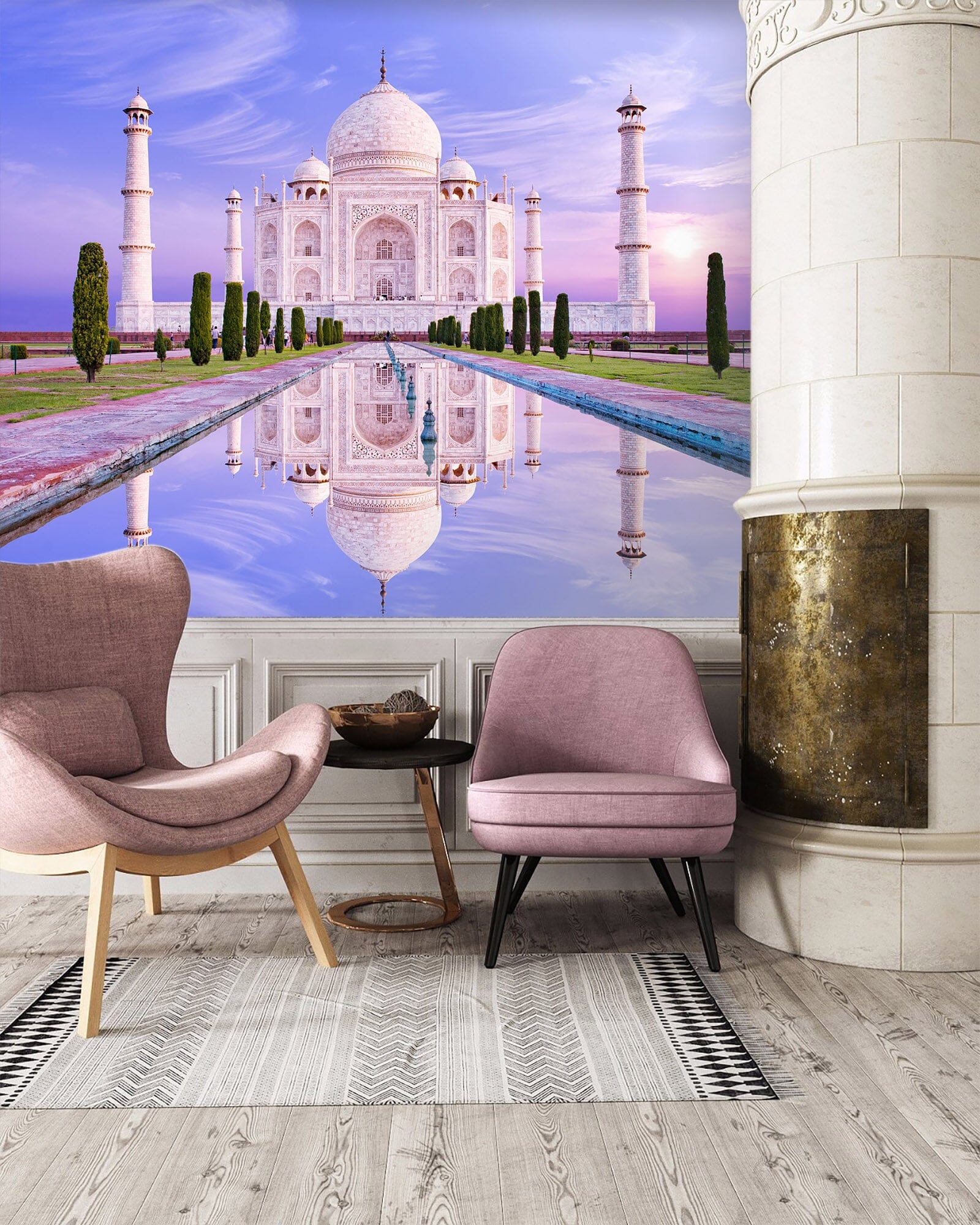 3D Purple Castle 1548 Wall Murals Wallpaper AJ Wallpaper 2 