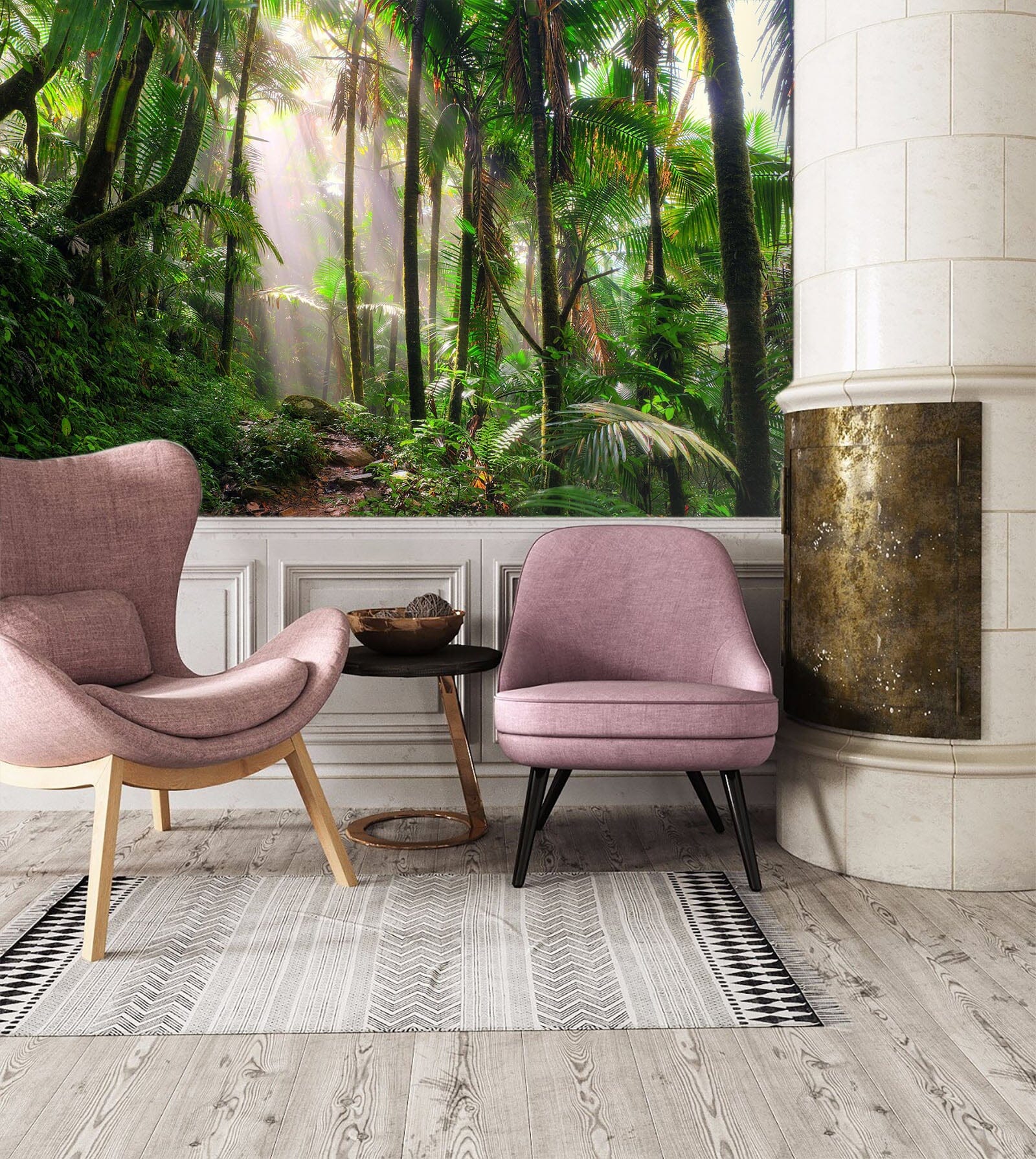 3D Sunshine Rainforest 28 Wall Murals Wallpaper AJ Wallpaper 2 