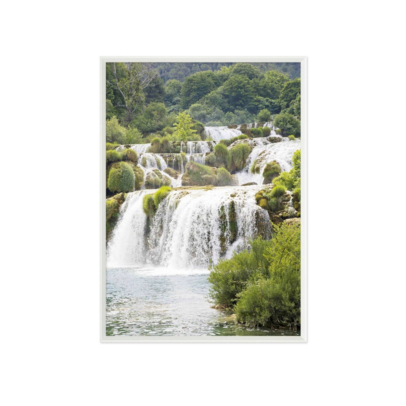 3D River Forest 139 Fake Framed Print Painting Wallpaper AJ Creativity Home 