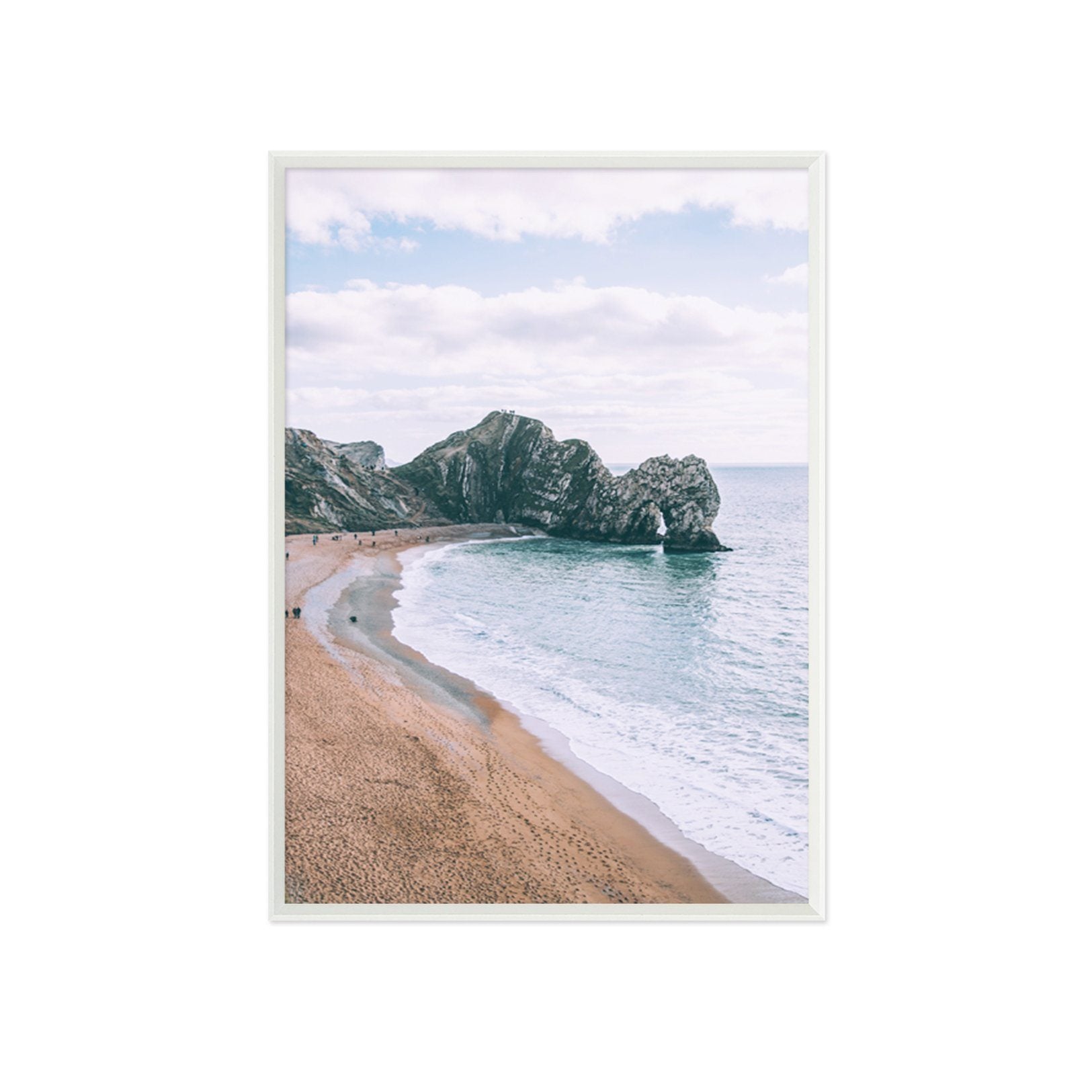 3D Calm Sea 088 Fake Framed Print Painting Wallpaper AJ Creativity Home 