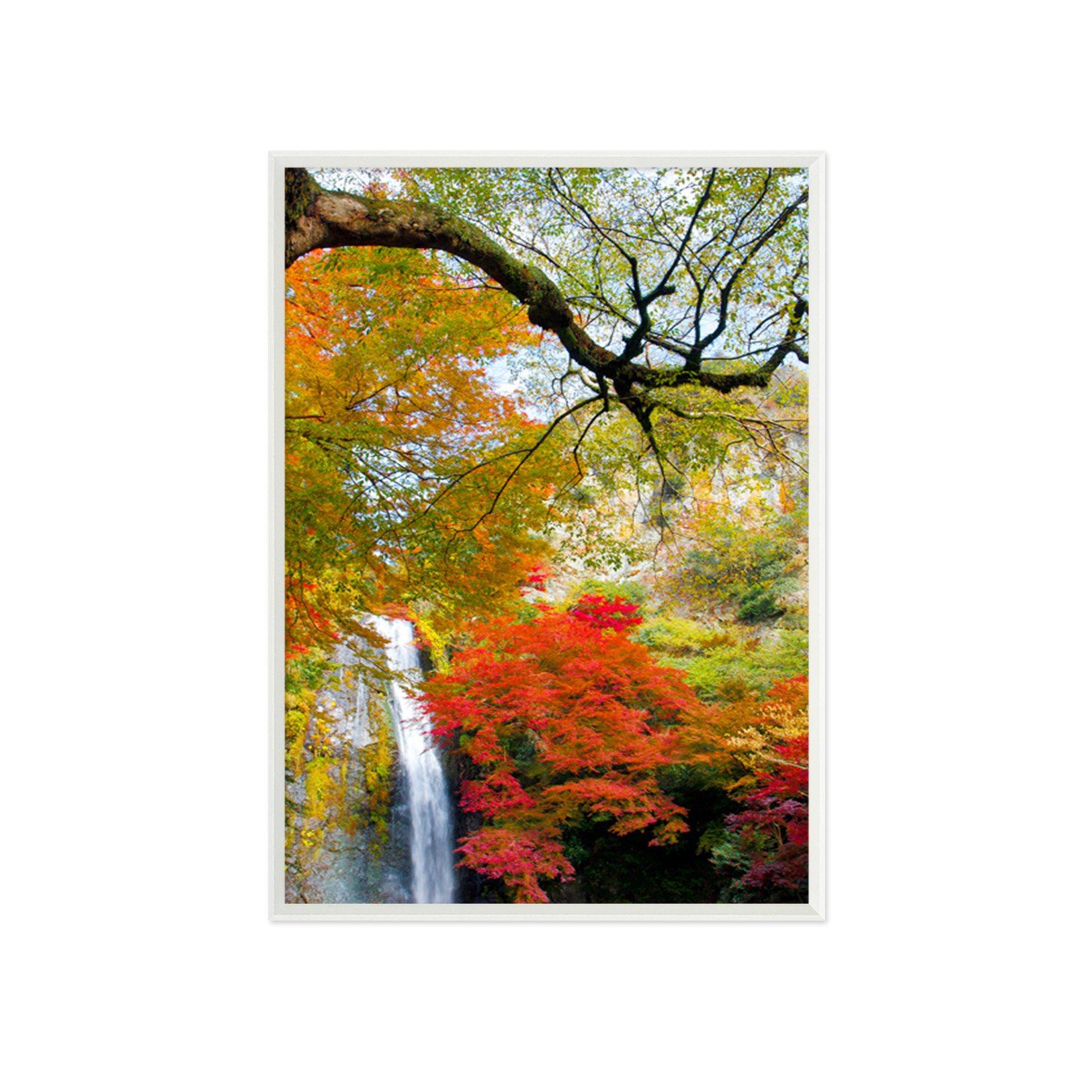 3D Lush Tree 132 Fake Framed Print Painting Wallpaper AJ Creativity Home 