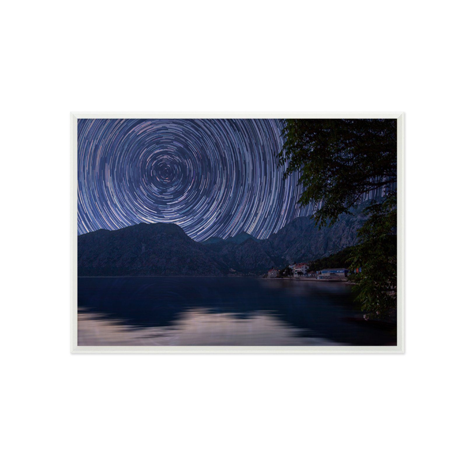 3D Star Vortex 036 Fake Framed Print Painting Wallpaper AJ Creativity Home 