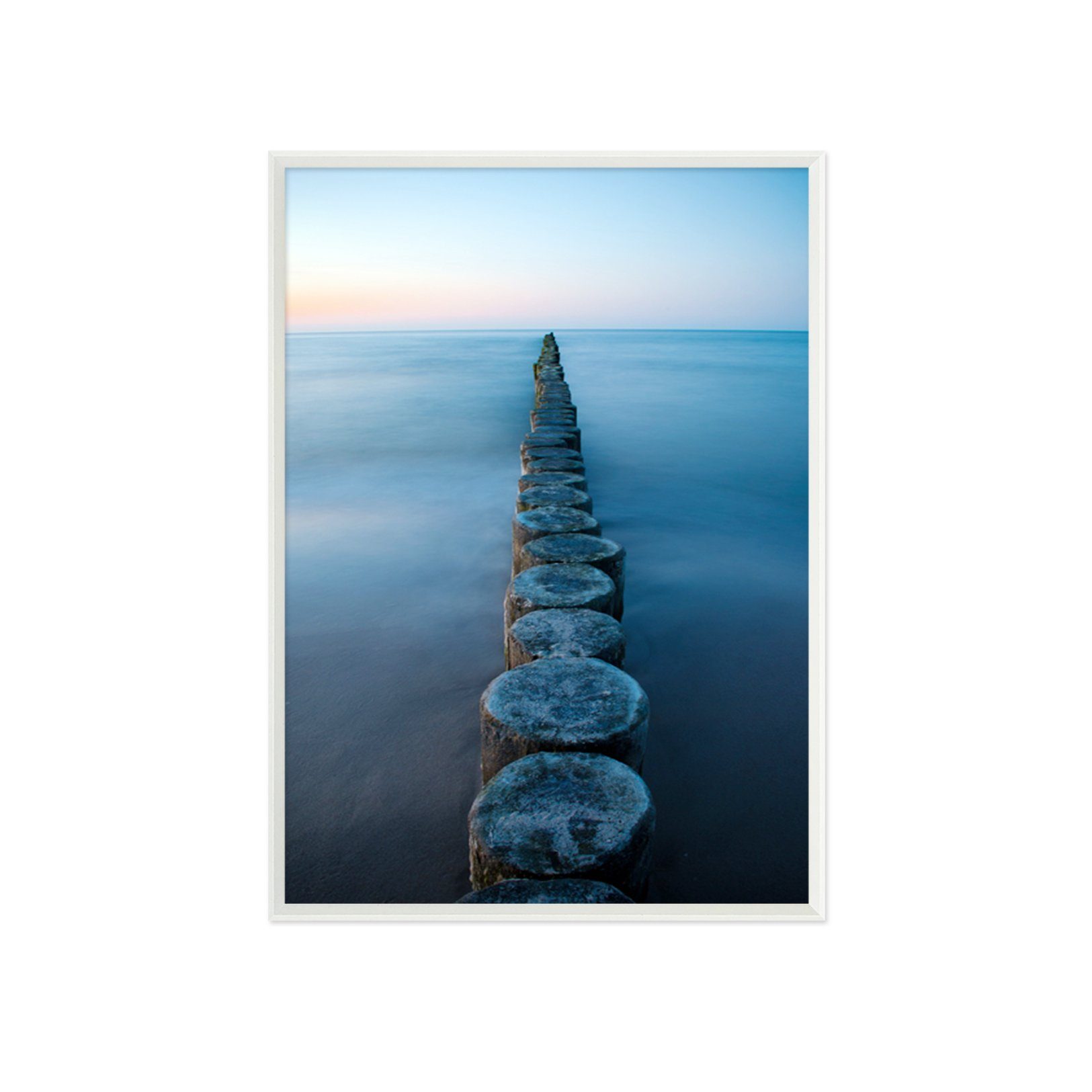 3D Stump Road 090 Fake Framed Print Painting Wallpaper AJ Creativity Home 