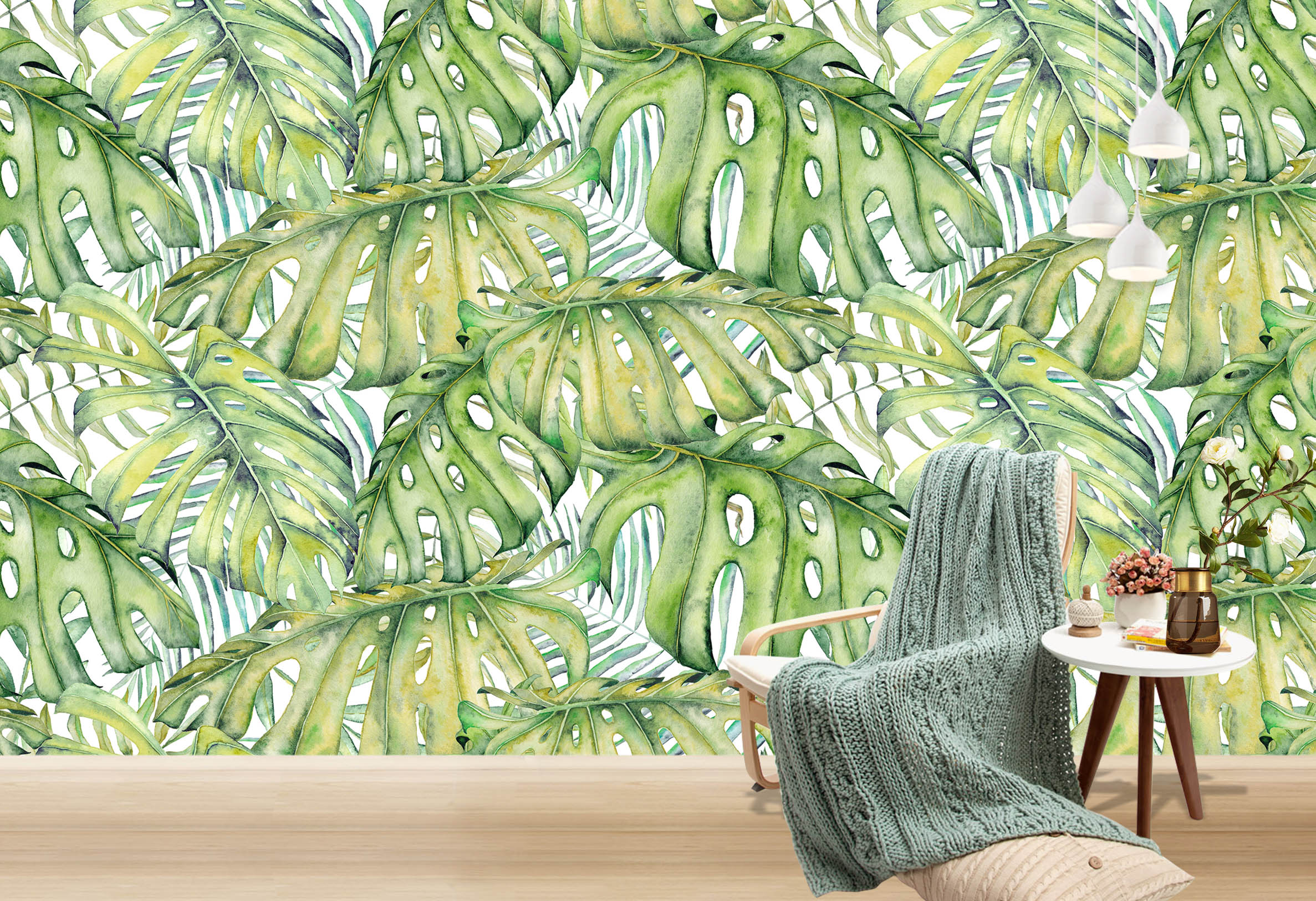 3D Leaves 58183 Wall Murals